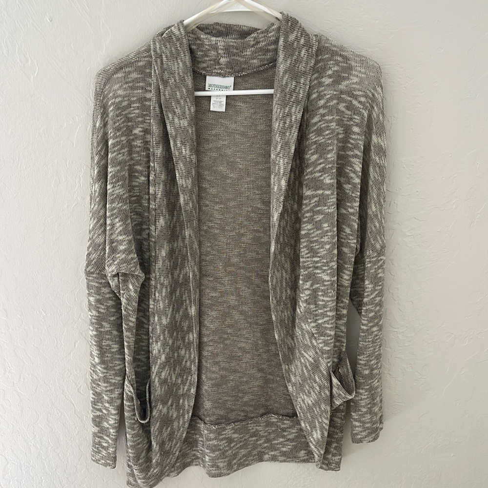 Motherhood Maternity drop shoulder cardigan.